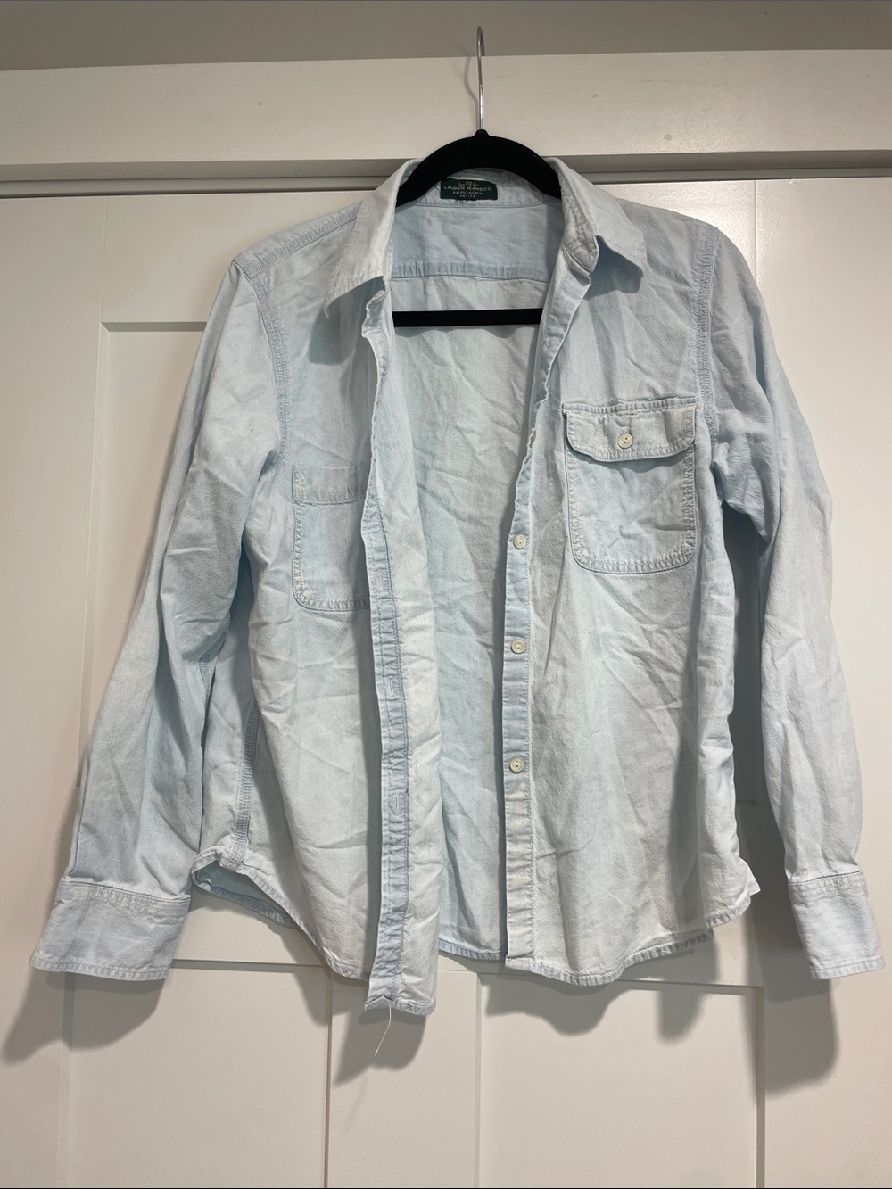 Ralph Lauren Light Blue Casual Button-Down Shirt